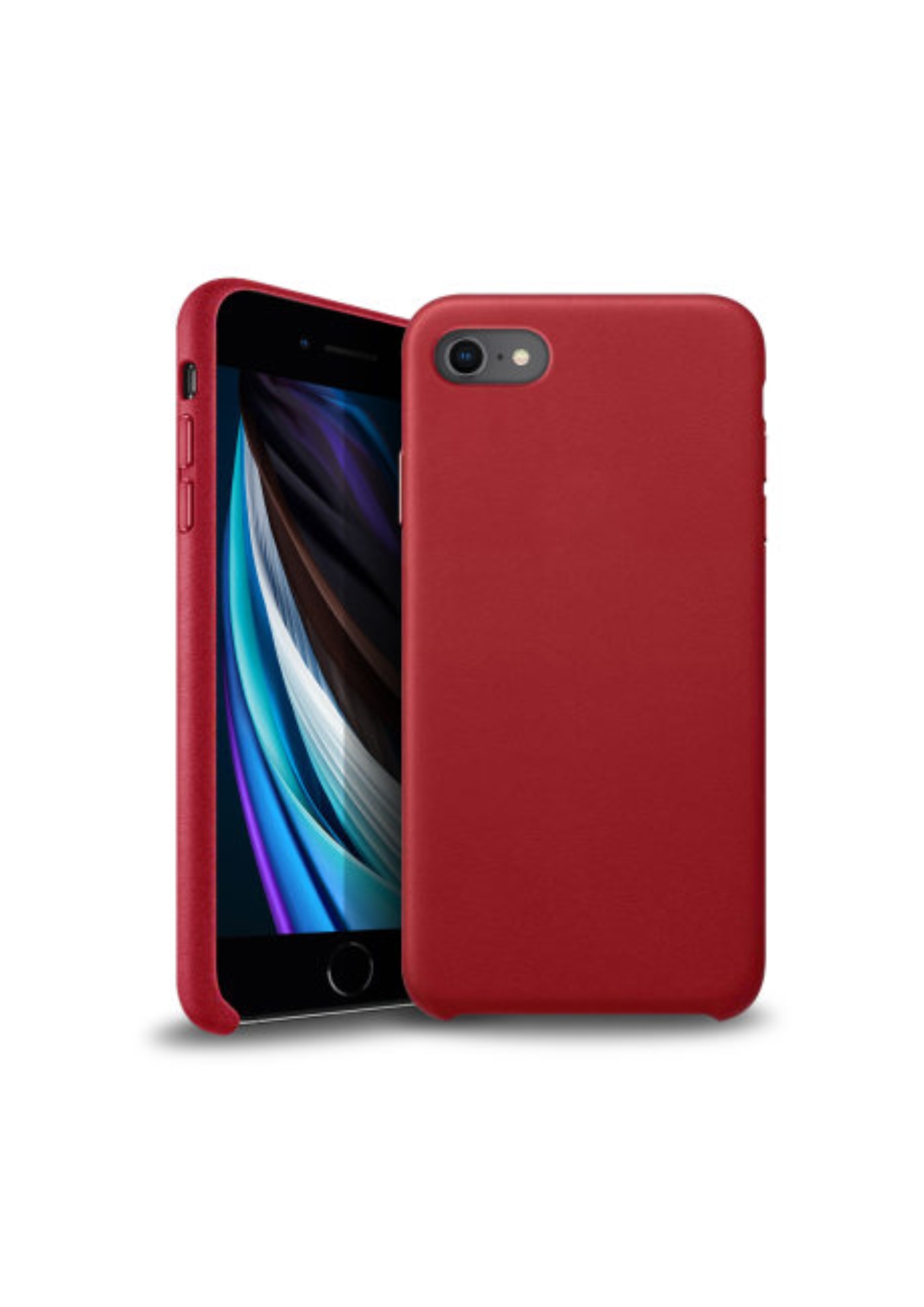 iPhone SE Leather Case - (PRODUCT)RED